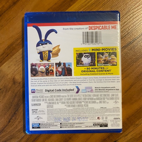 THE SECRET LIFE OF PETS 2 Movie 🎥 Blue-Ray and DVD (New) - Picture 5 of 10